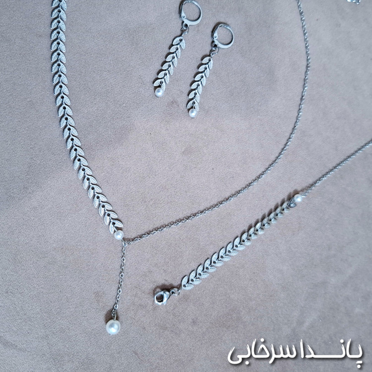 نیم ست زنانه استیل رنگ ثابت فوق العاده زیبا