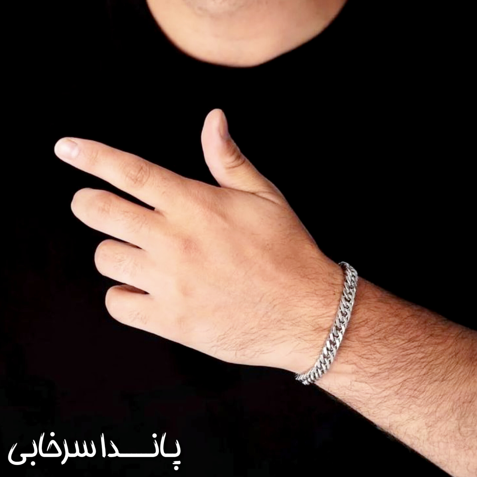 دستبند کارتیر دوبل مردانه و زنانه استیل رنگ ثابت