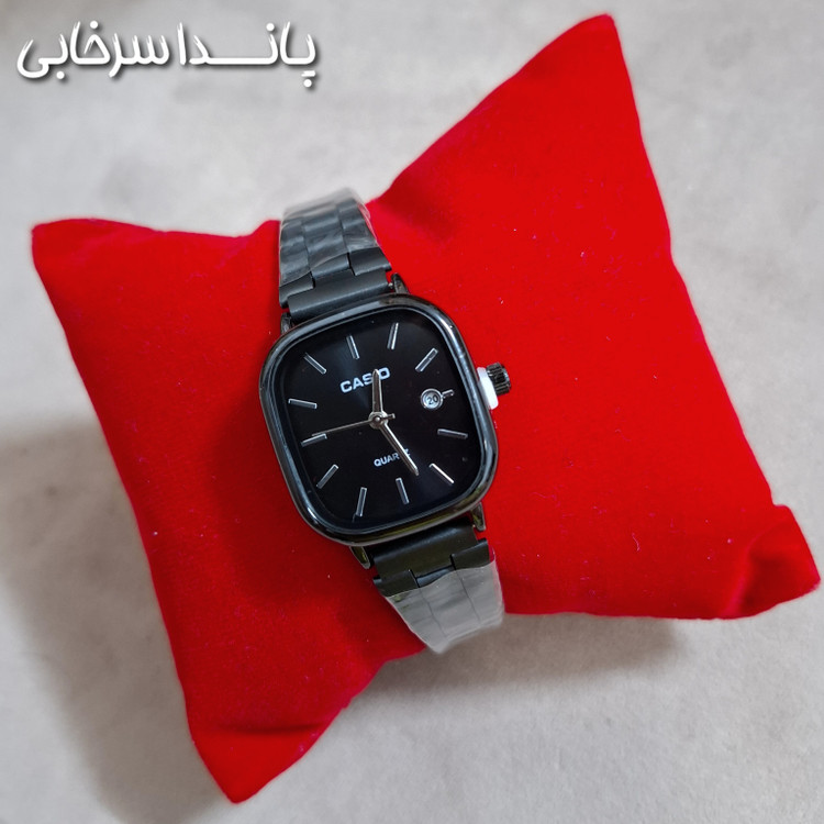 ساعت زنانه کاسیو مدل اولدمانی بند استیل