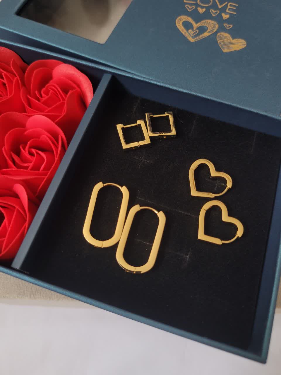 گوشواره زنانه استیل